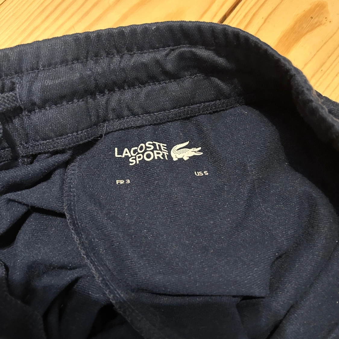 Mörkblå träningsbyxor Lacoste Sport - 2