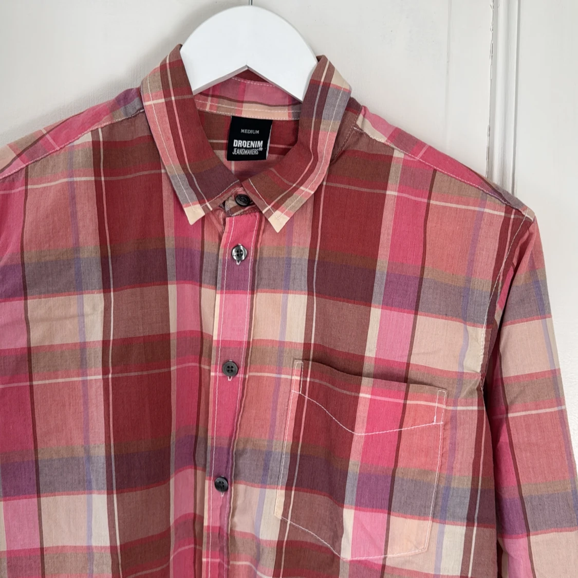 Rutig röd skjorta från Dr Denim - 4