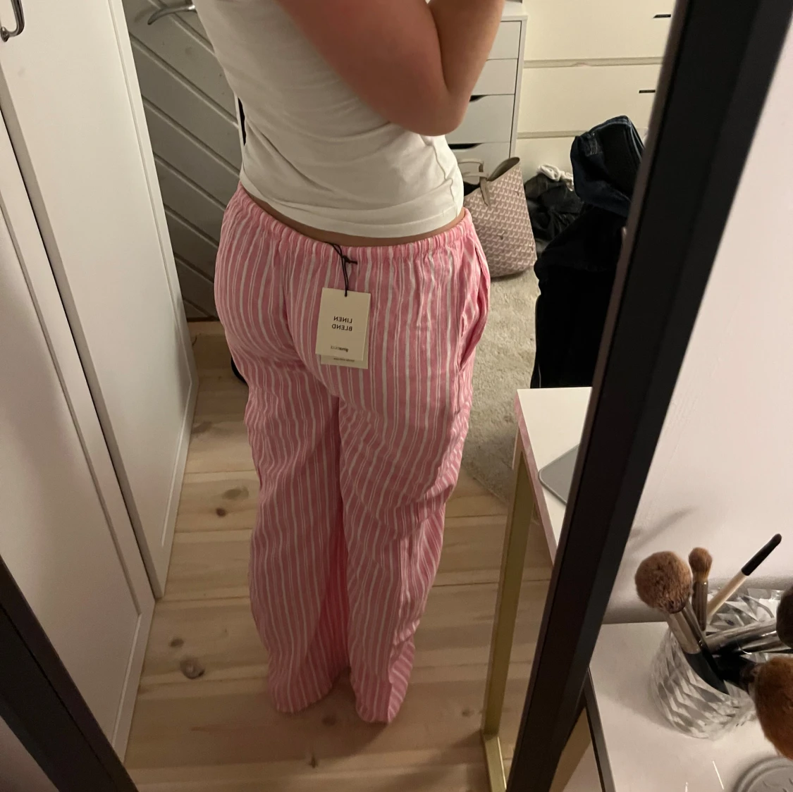 rosa pyjamasbyxor  - 1