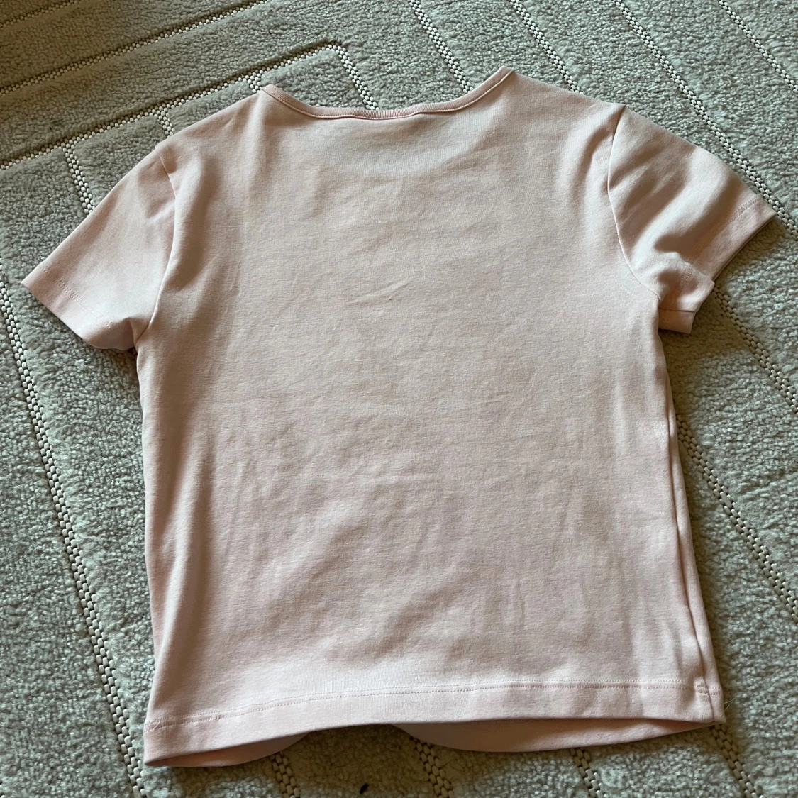 Ljusrosa t-shirt från gina tricot - 1