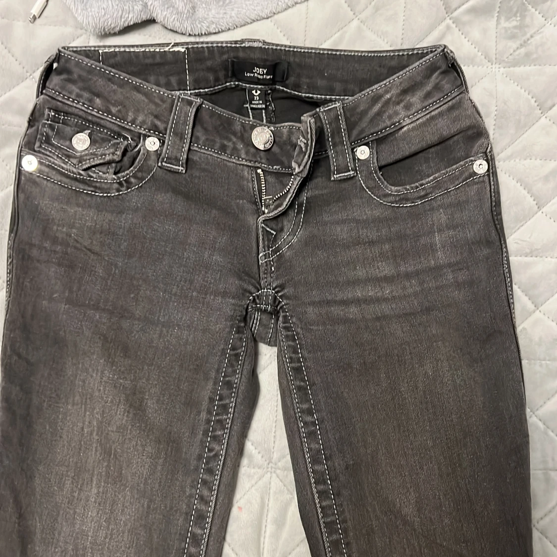 True Religion Joey Low Rise Flare Jeans - 2