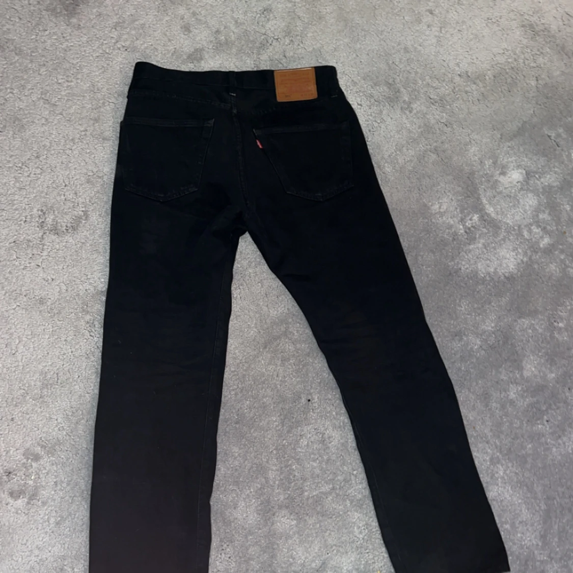 Svarta Levi's 501 jeans straight fit - 1