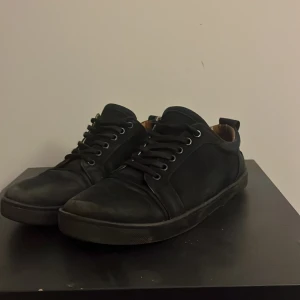 Svarta Christian Louboutins - Ett par svarta Louboutins i storlek 42. Perfekt för dig som vill ha ett par skor till en stilren outfit, hör av er om ni har frågor eller funderingar, pris kan diskuteras.
