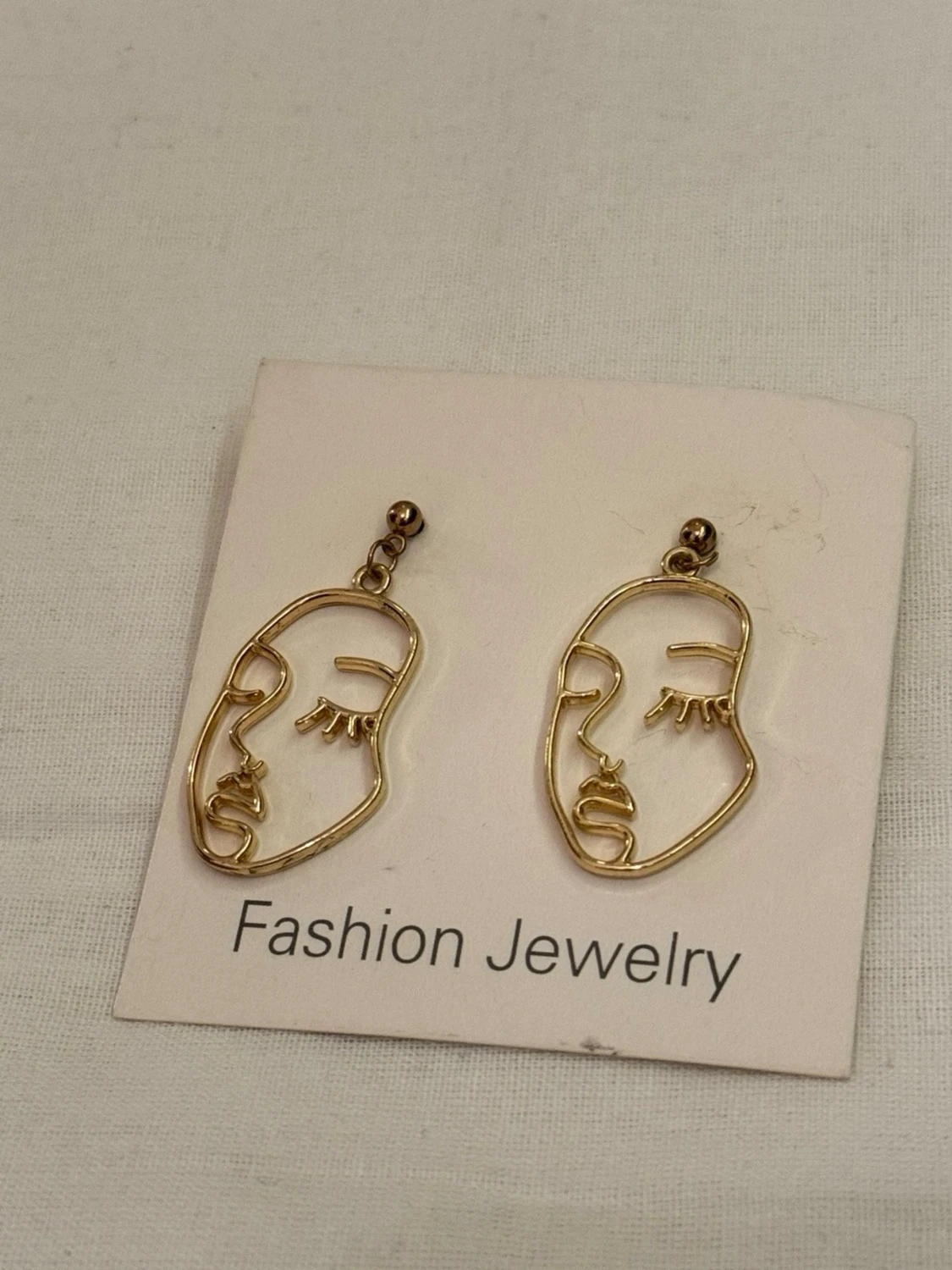 (Bundle) Guldiga statementörhängen & hoops - 2