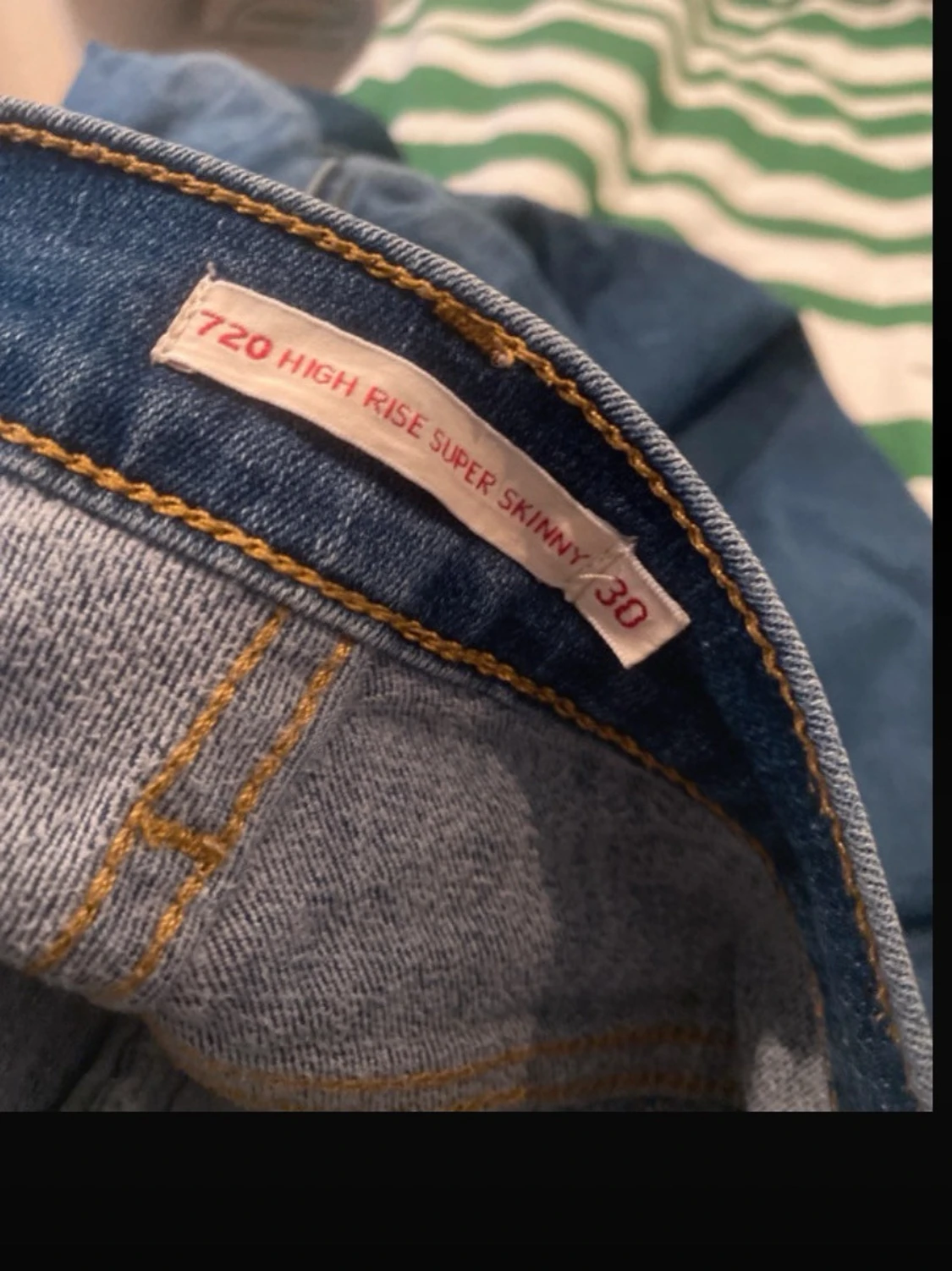Levi's  blå jeans   - 2