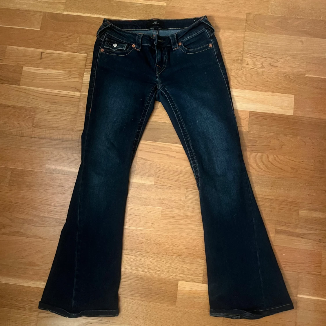 True Religion Joey Low Rise Flare Jeans - 1