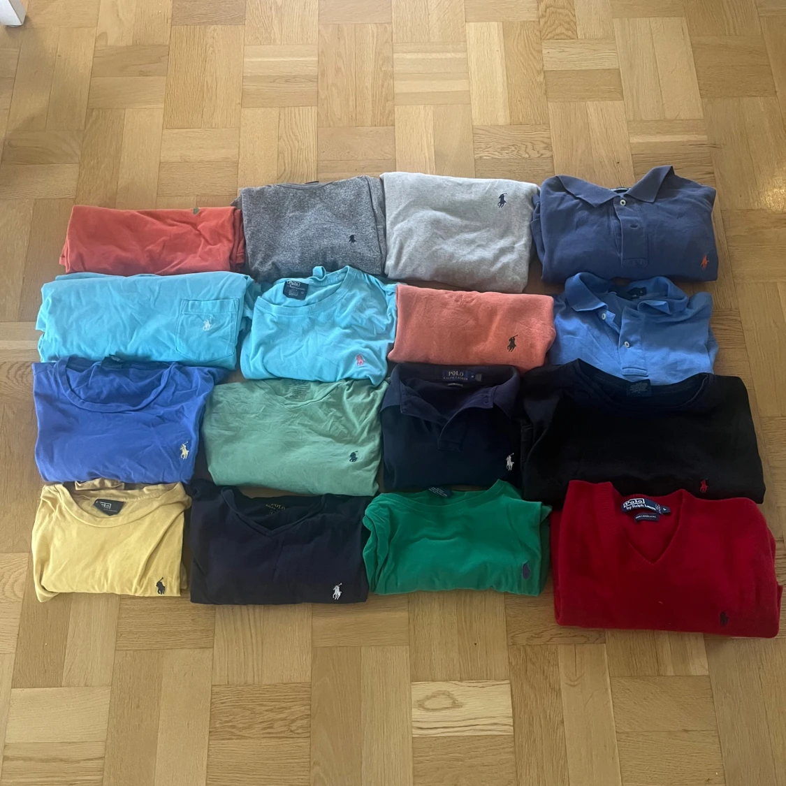 Färgglada pikétröjor från Polo Ralph Lauren