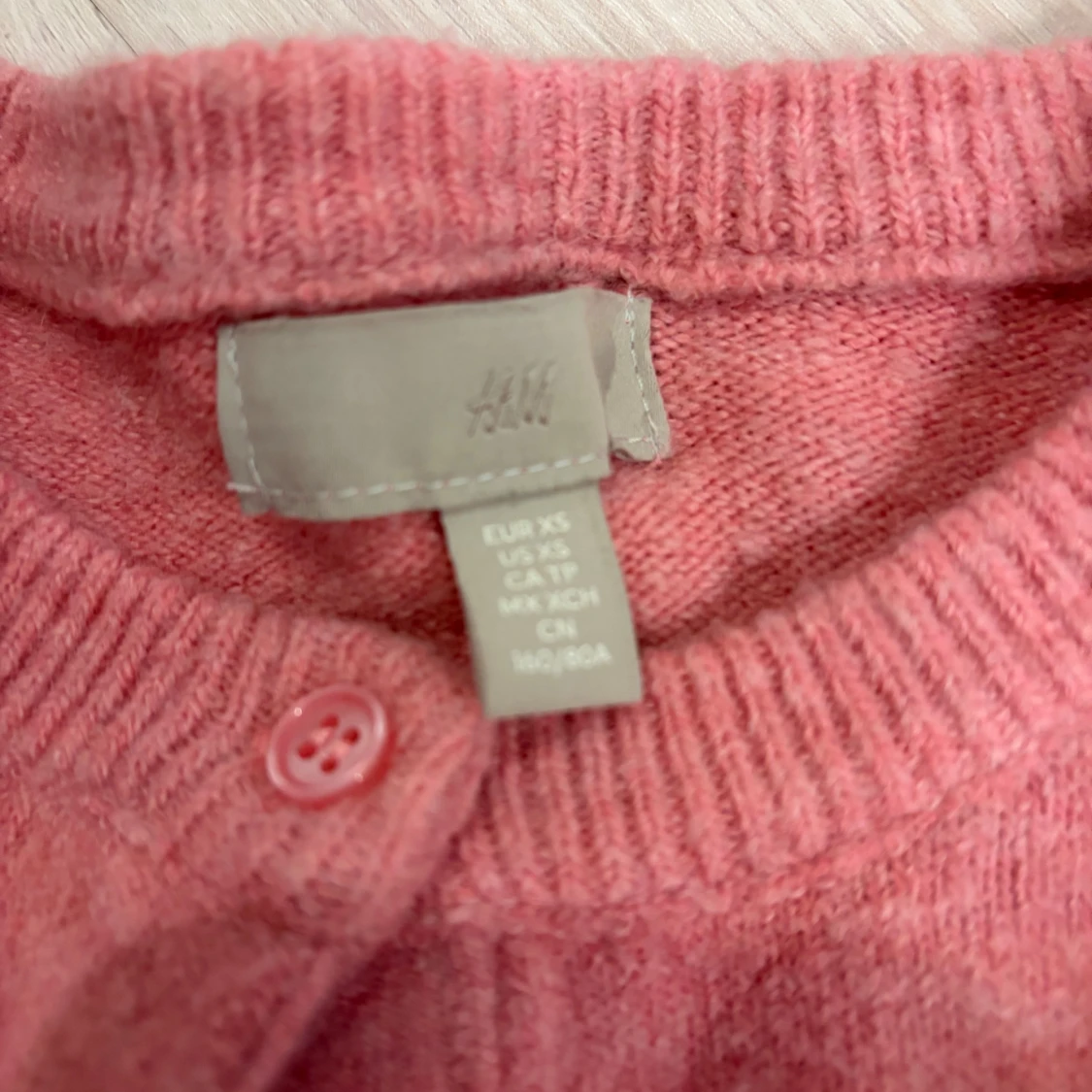 Rosa kofta från H&M i XS - 1