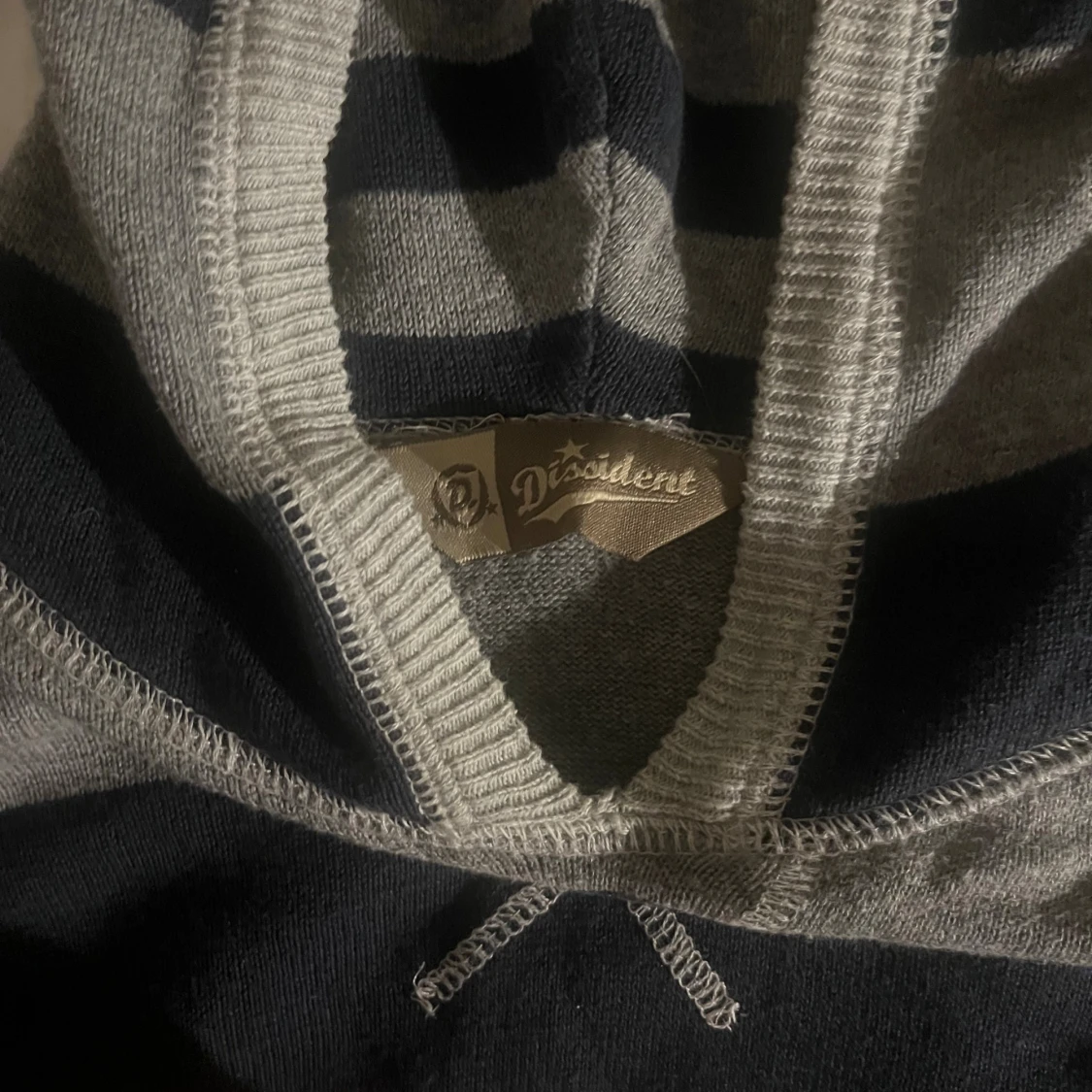 Randig hoodie från Dissident - 1