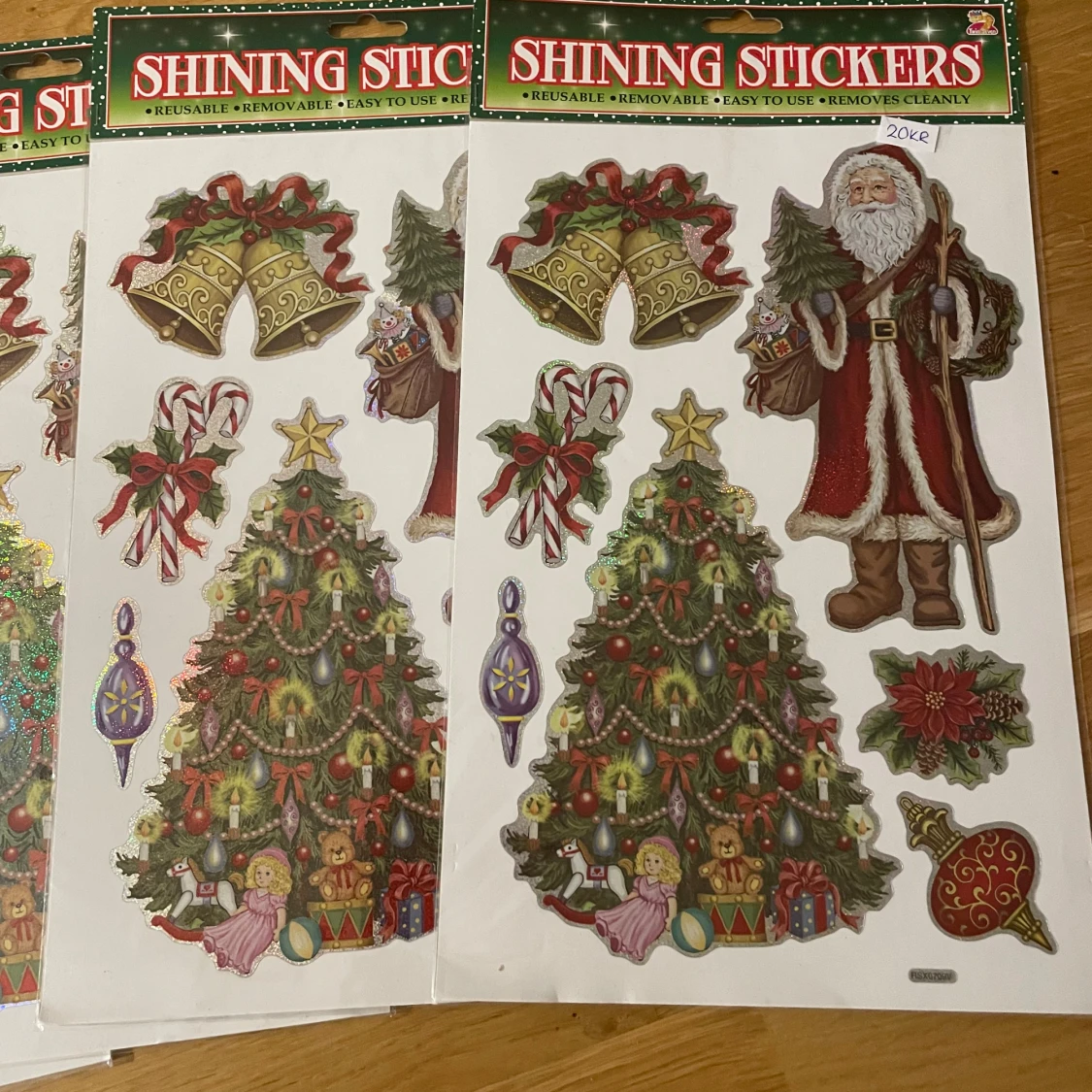 7 Shining Stickers Julmotiv - 1