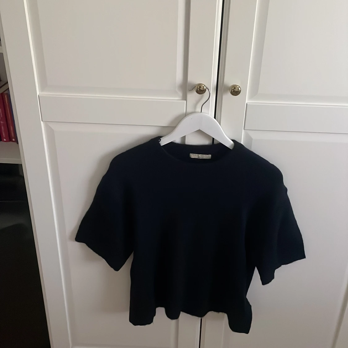 Mörkblå stickad tröja Gina Tricot - 2