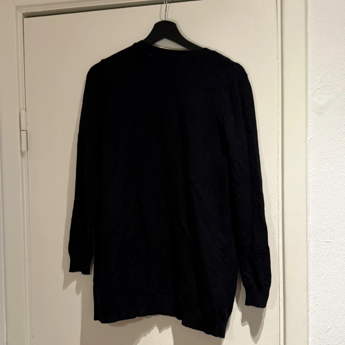 Svart kofta från ONLY med fickor - 2