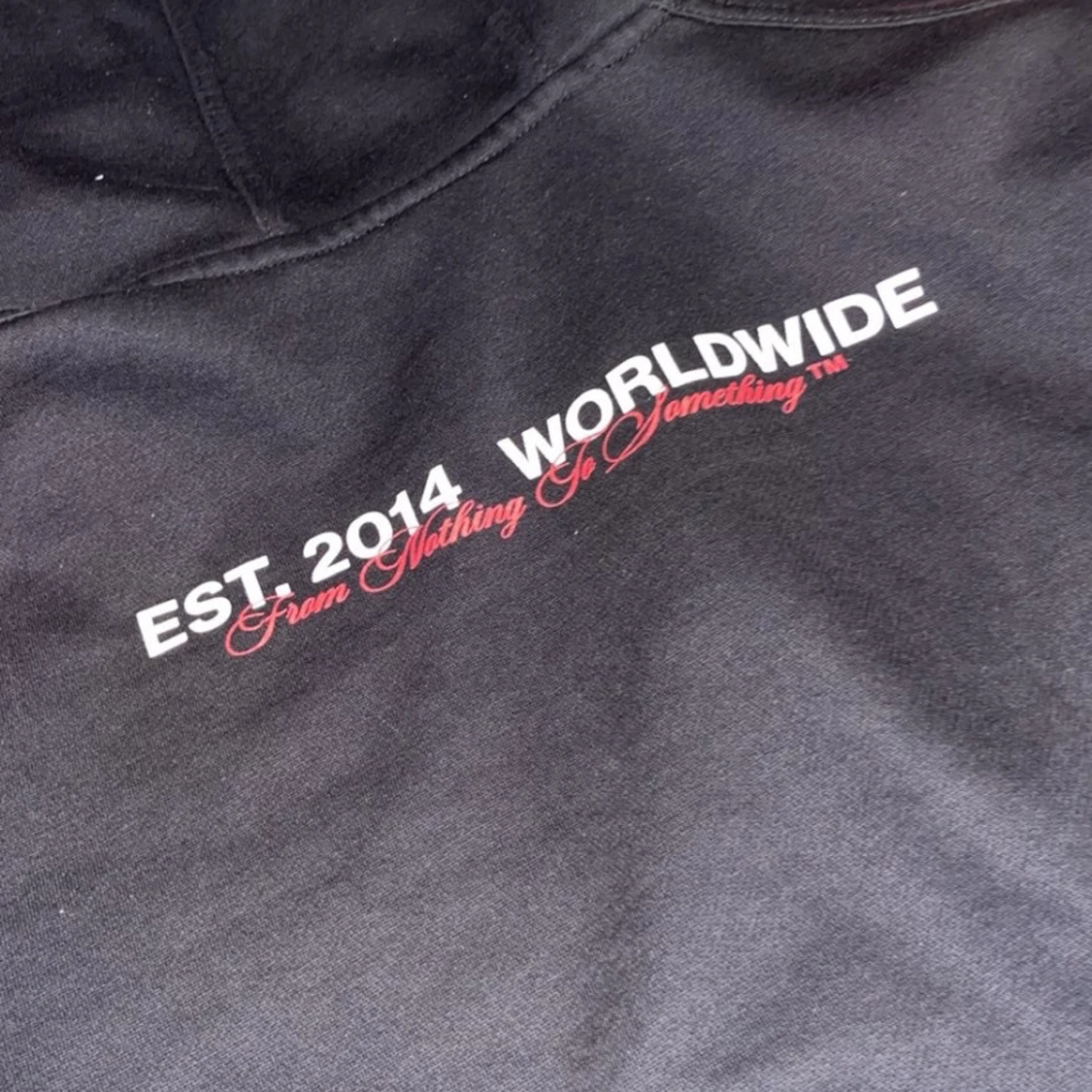 Svart Hoodie från Hoodrich med tryck - 2