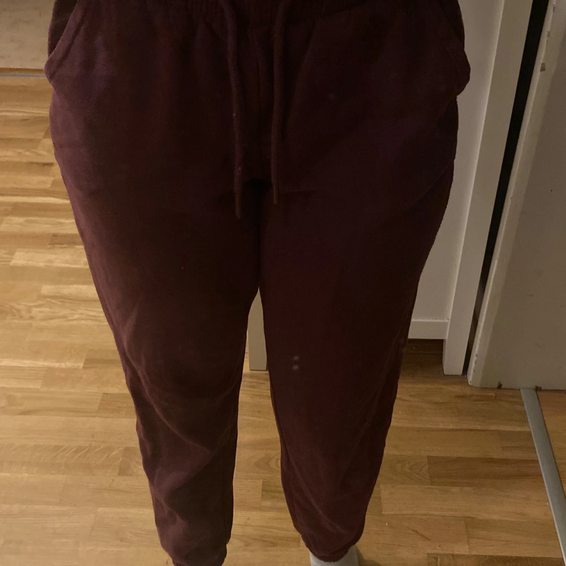 Klädpaket Tre par pyjamas byxor i olika färger strl XS - 2