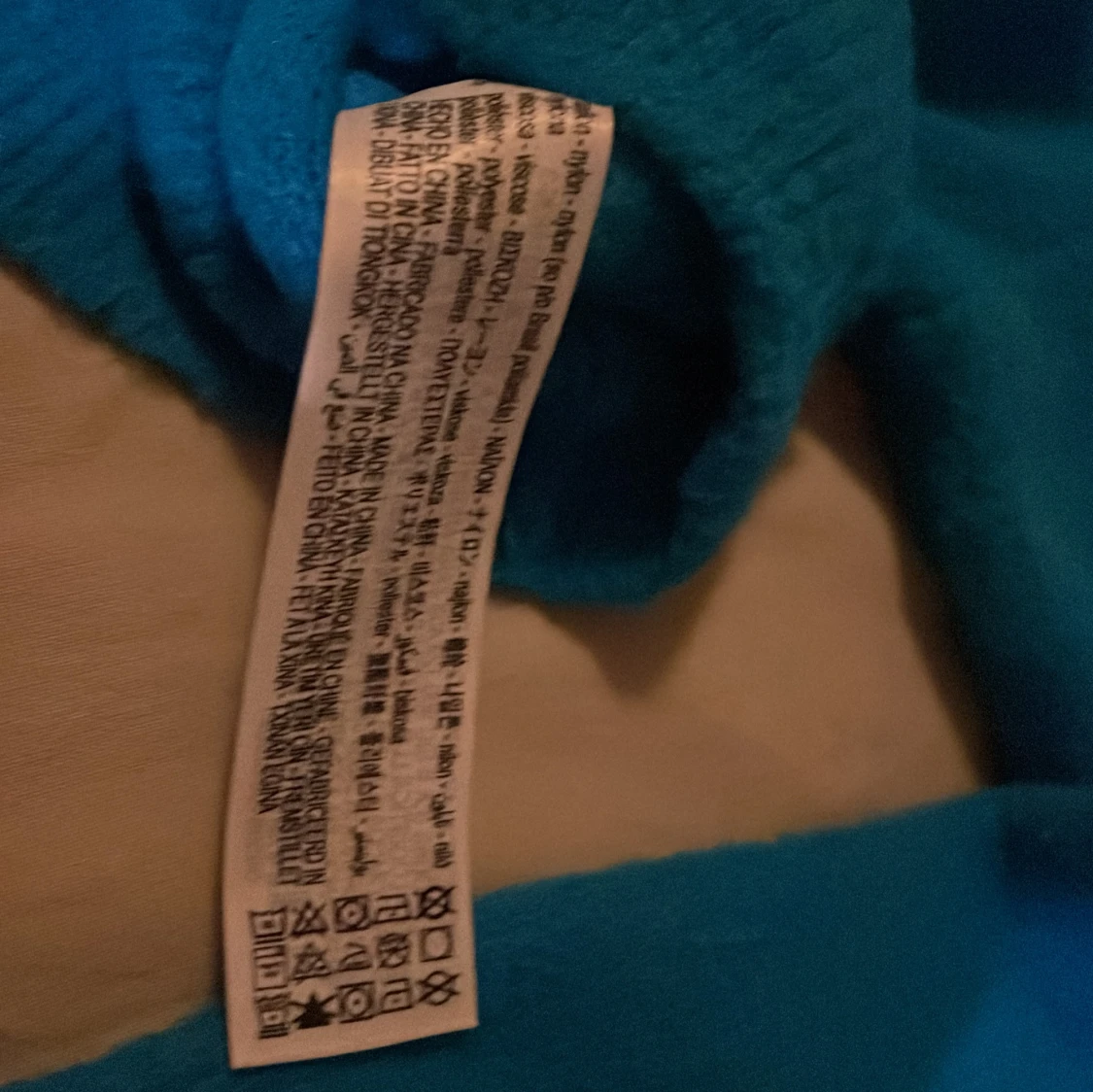 Blå croppad tröja från Zara - 3