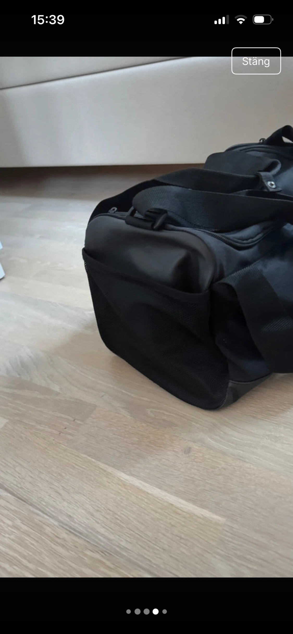 Svart träningsväska från Nike - 3