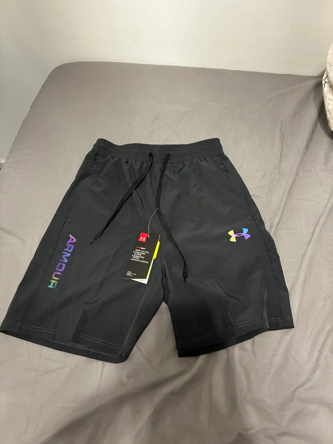 Svarta träningsshorts Under Armour
