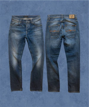 NUDIE GRIM TIM - Ett par sjukt clean nudie jeans i den populära slimfit modellen ”Grim Tim”! Hör av dig vid frågor.