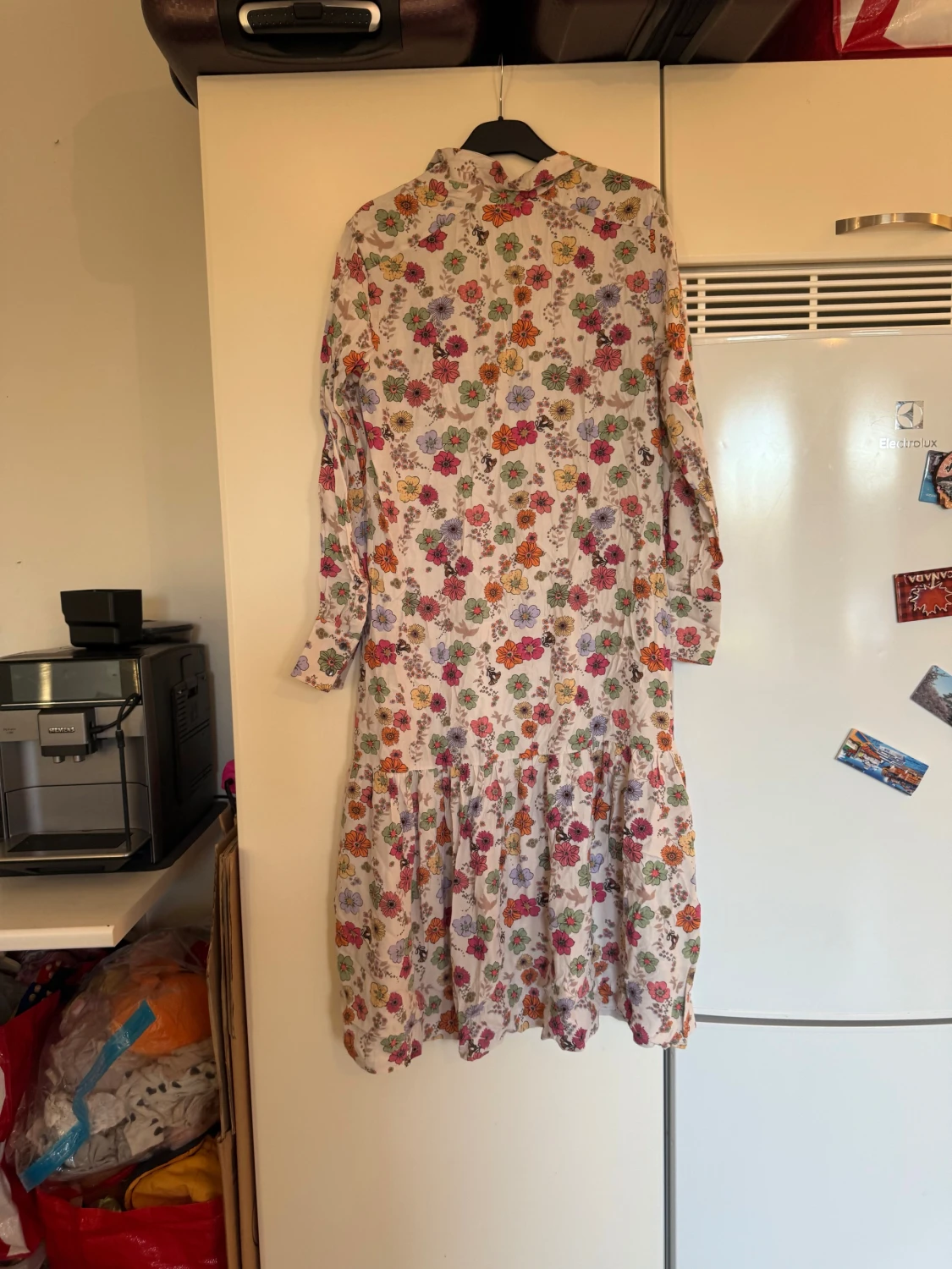 Odd Molly blommig långklänning XS - 5