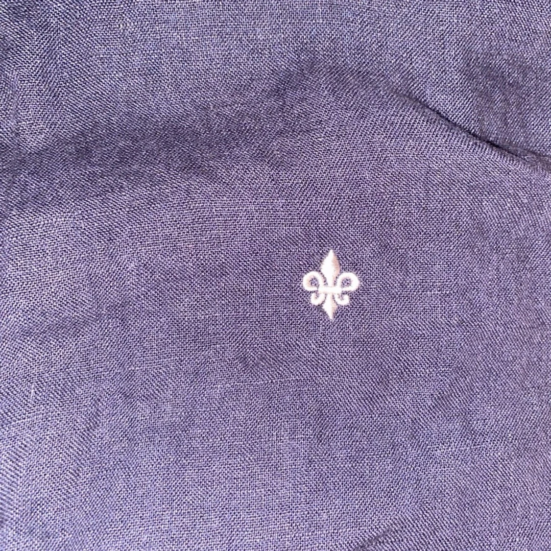 Mörkblå linneskjorta från Morris - 2