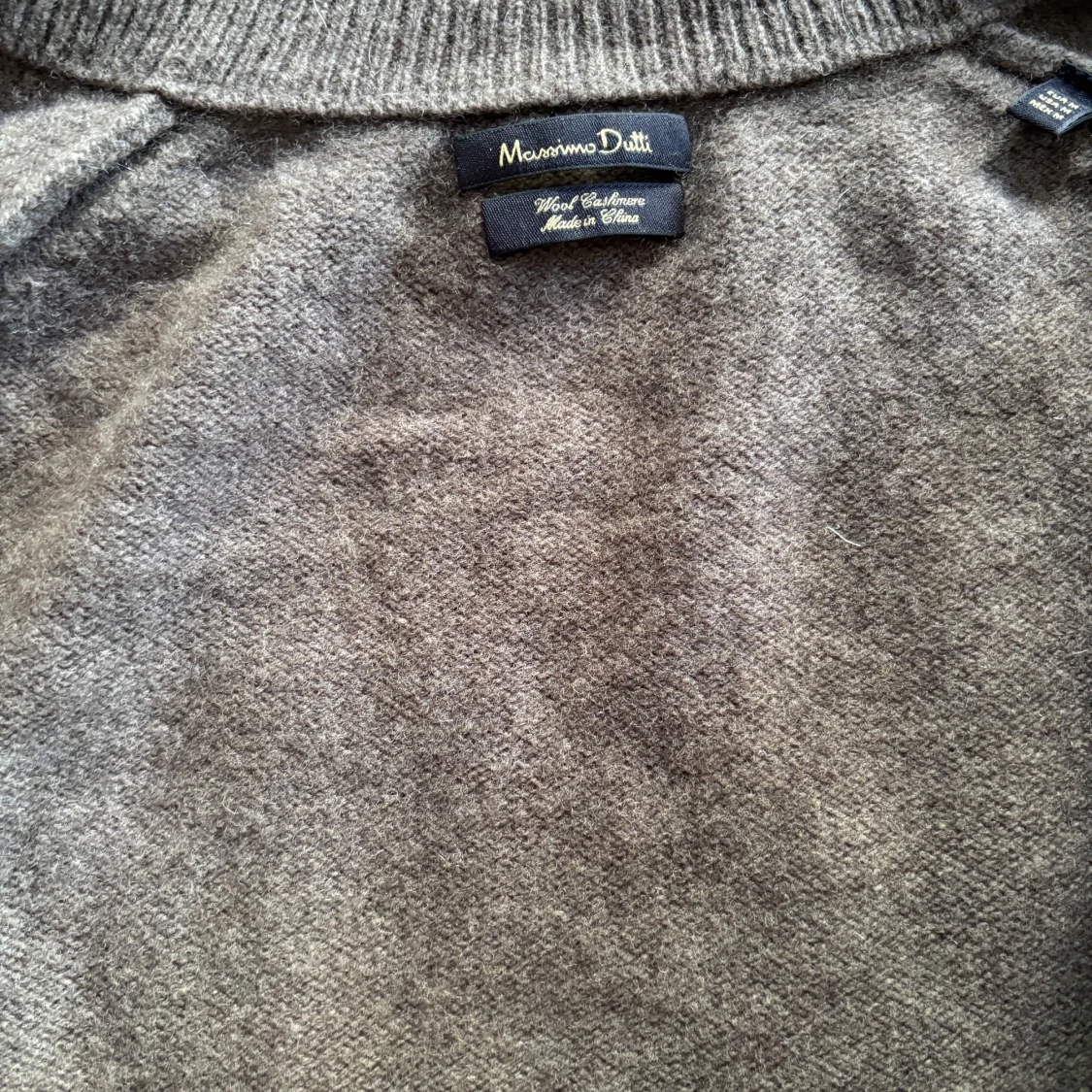 Cardigan Zip från Massimo Dutti i kashmir - 2
