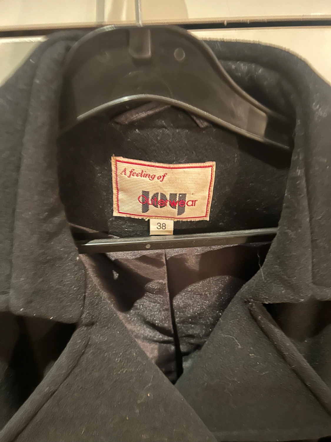 Svart skepparkavaj från Joy, stl 38 - 1