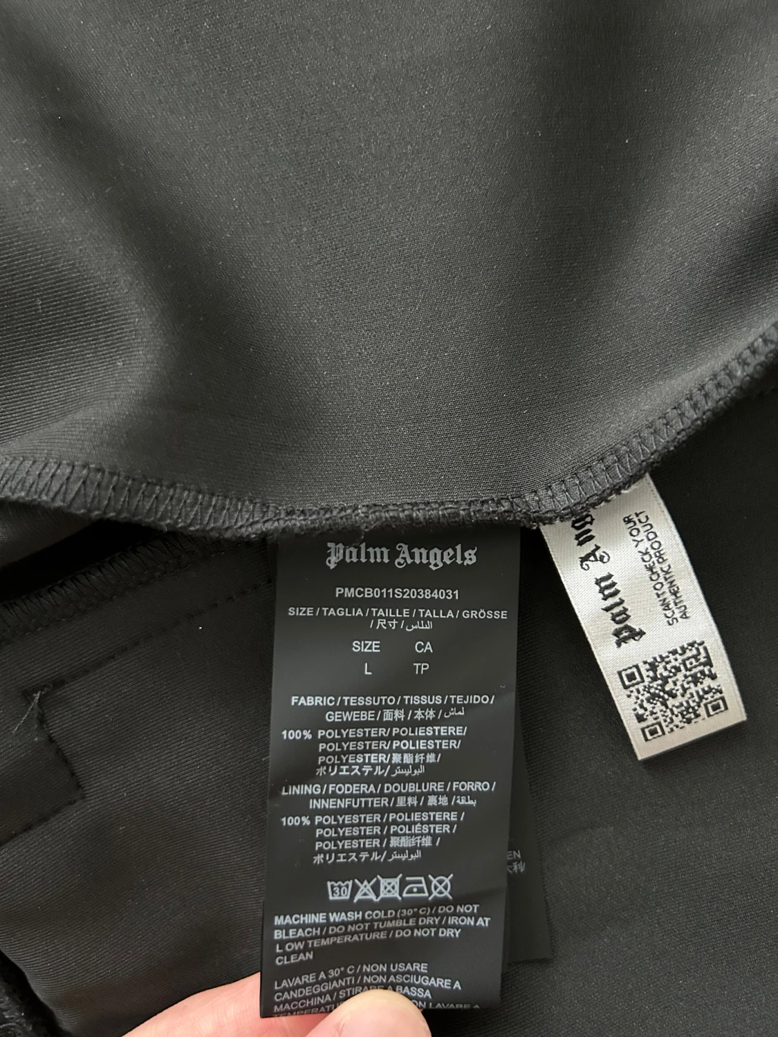 Svart Palm Angels track jacket L - 3