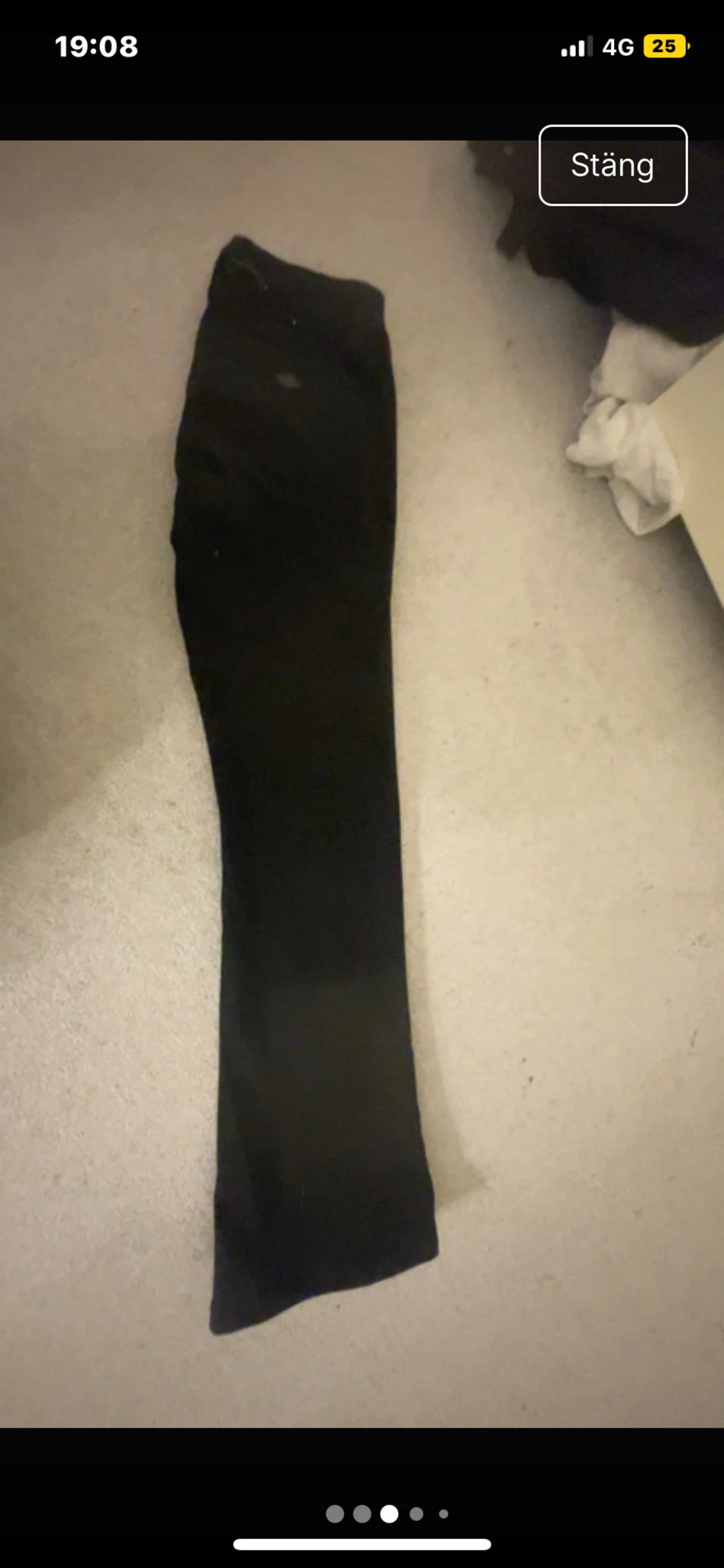 Svarta bootcut jeans från Abrand - 2