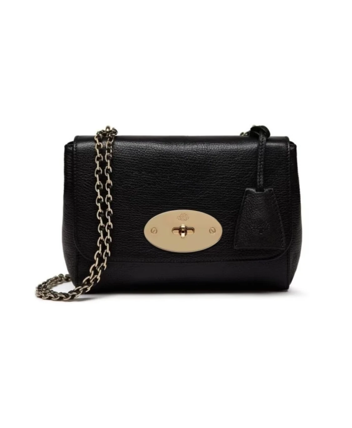 Svart axelväska från Mulberry i skinn