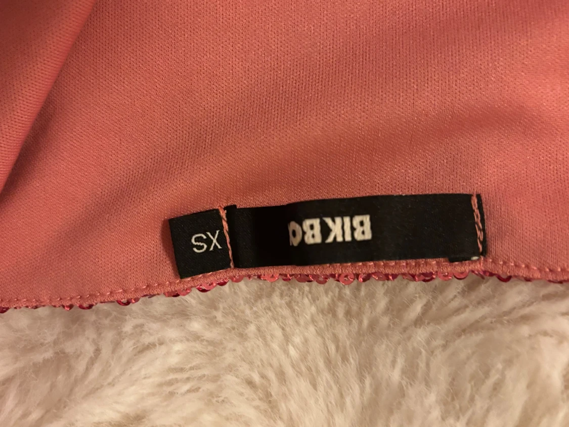 Rosa glittrig topp - 2