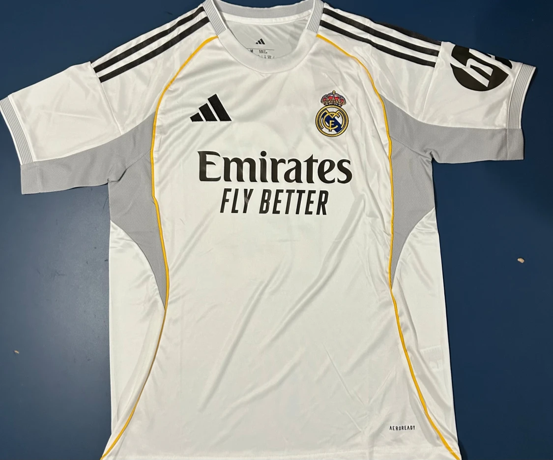 Mbappé Real Madrid Fotbollströja - 1