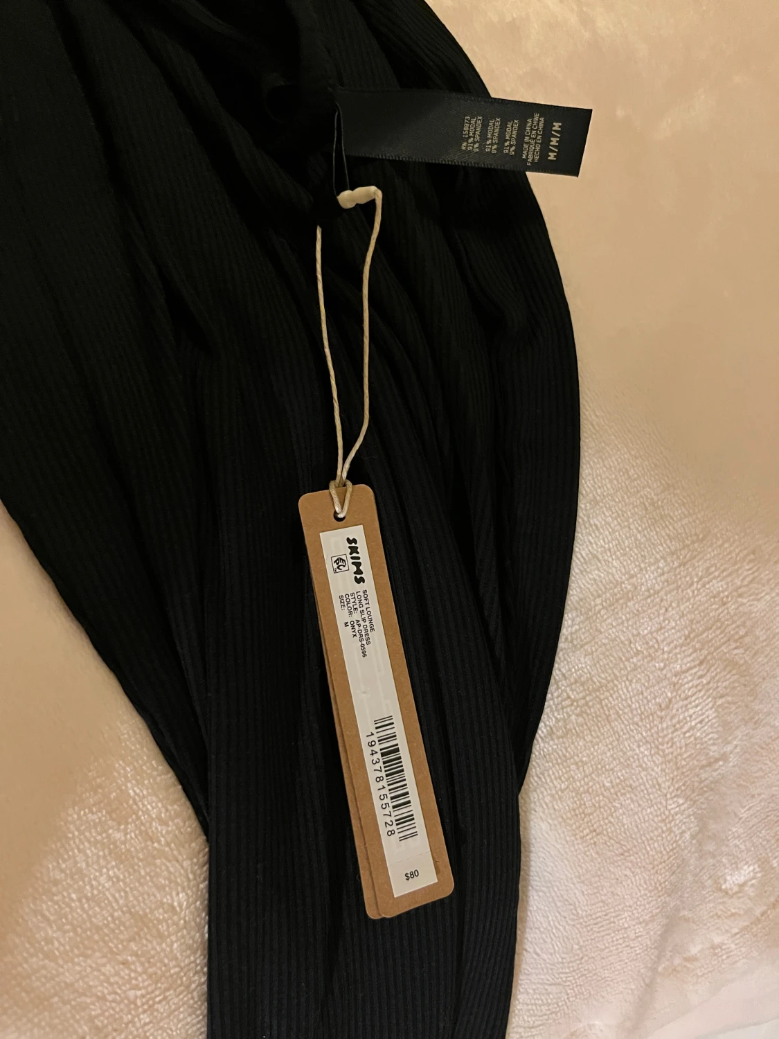 Skims långklänning Svart - 3