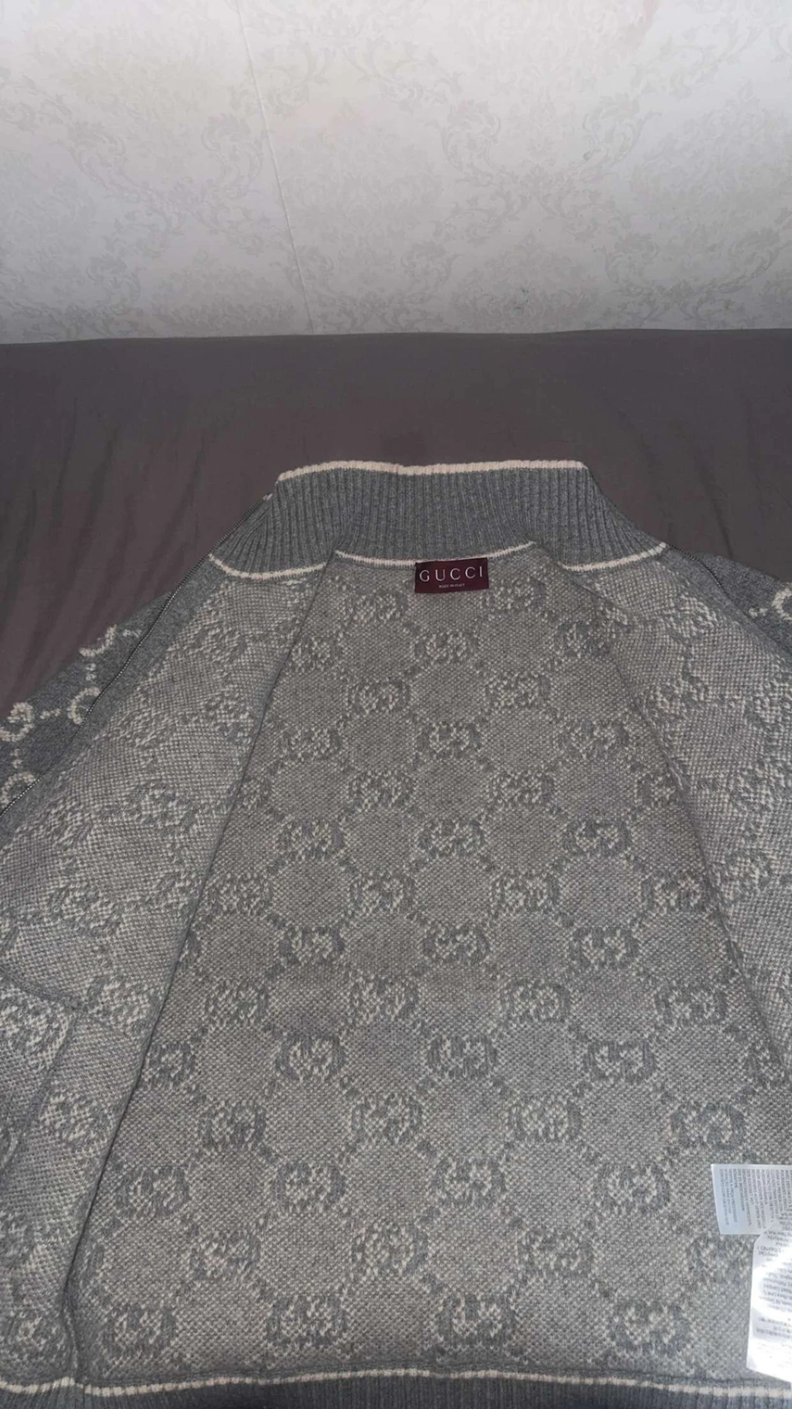 Grå cardigan jacka från Gucci - 1