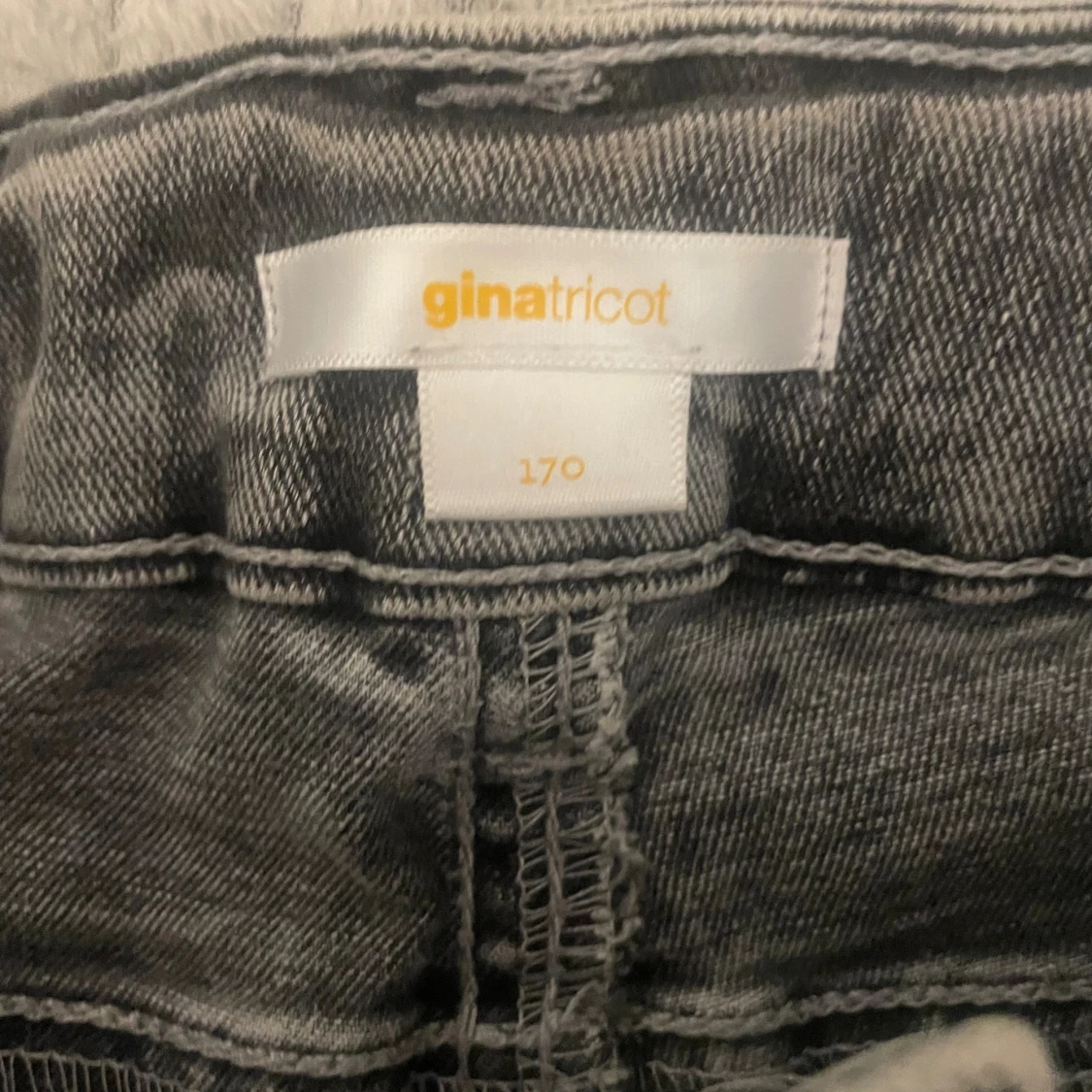 Grå bootcut jeans - 3