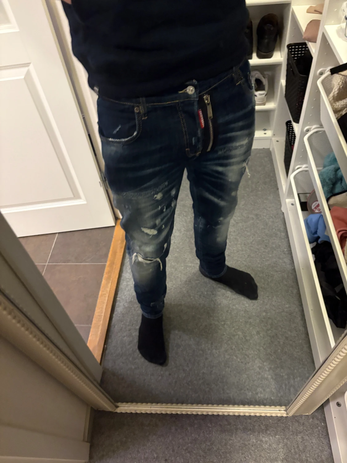 Dsquared2 blå jeans stl 46 - 2