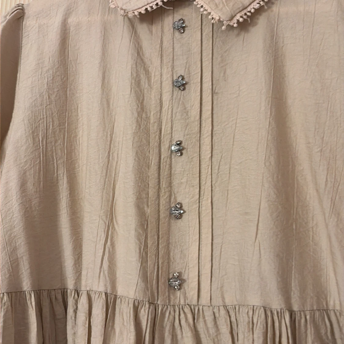 Beige långklänning från naqShe store - 1