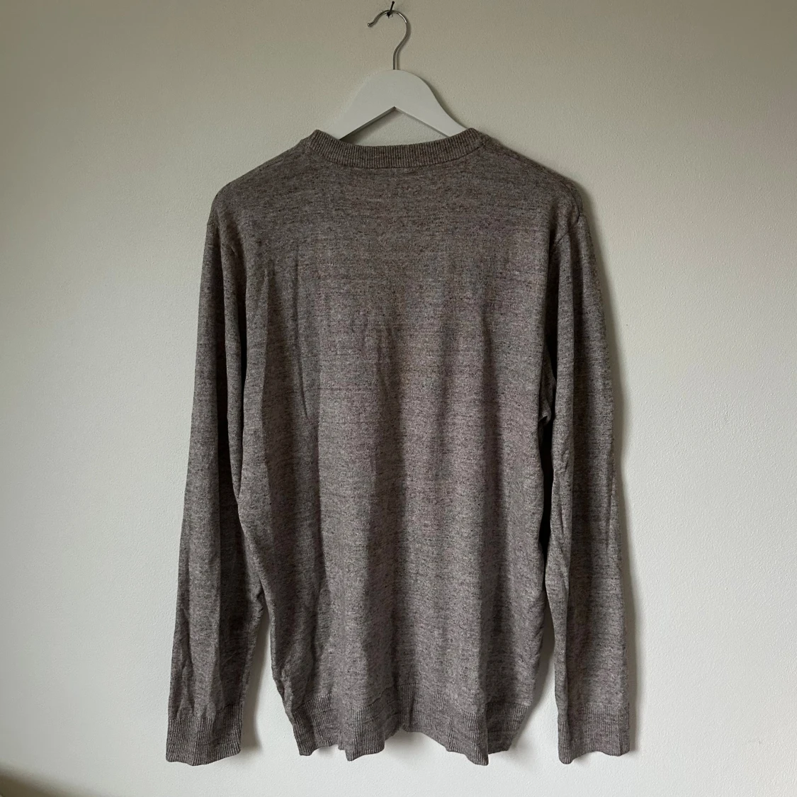 Beige stickad tröja från Selected Homme - 1