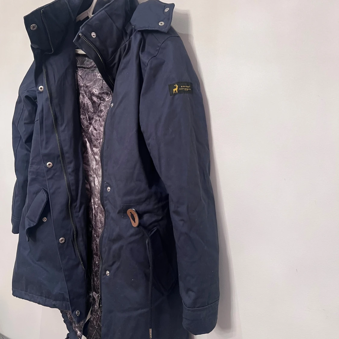 Mörkblå parkajacka  - 2