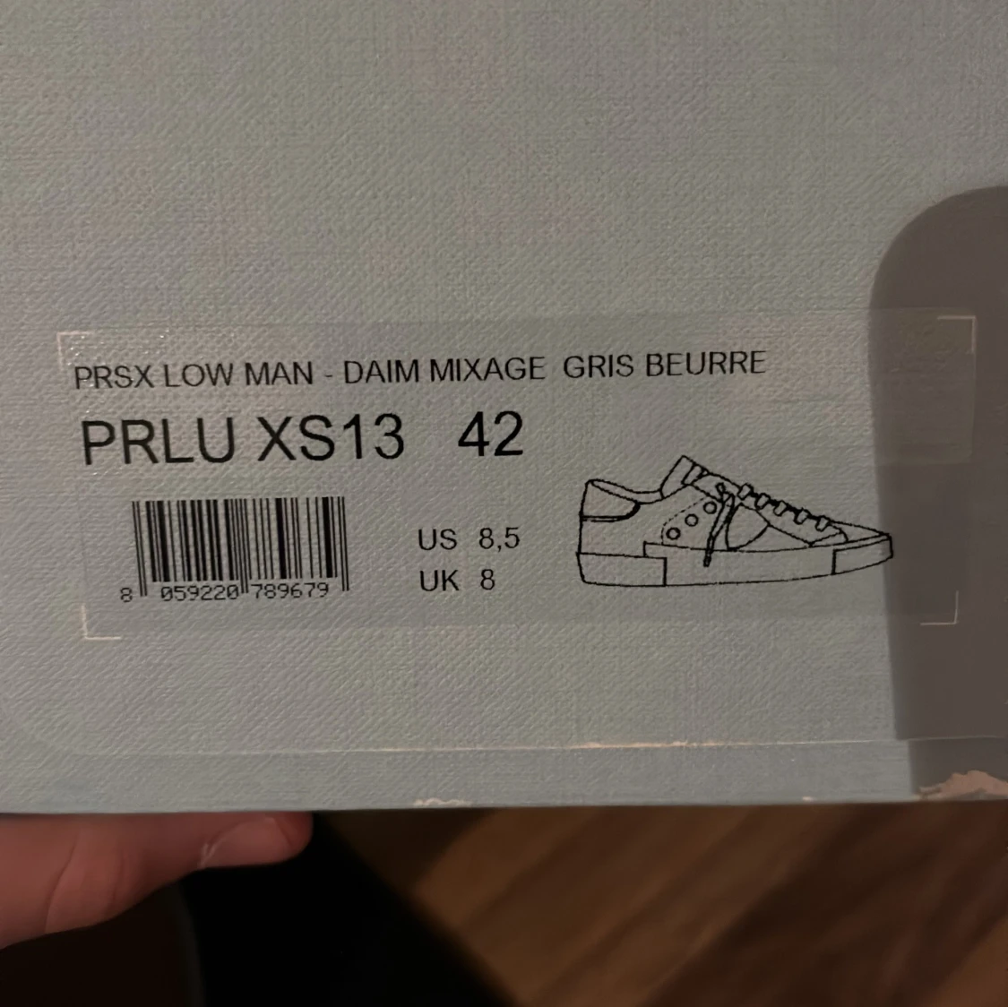 Philippe Model gråa mockasneakers - 4