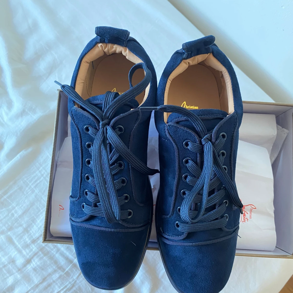 Mörkblå sneakers från Christian Louboutin - 3