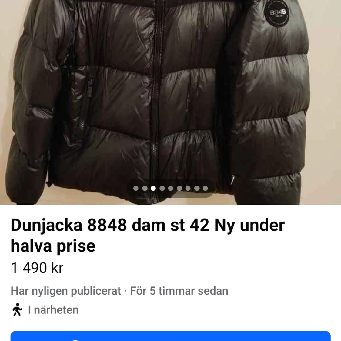 Svart dunjacka från 8848 Altitude - 2