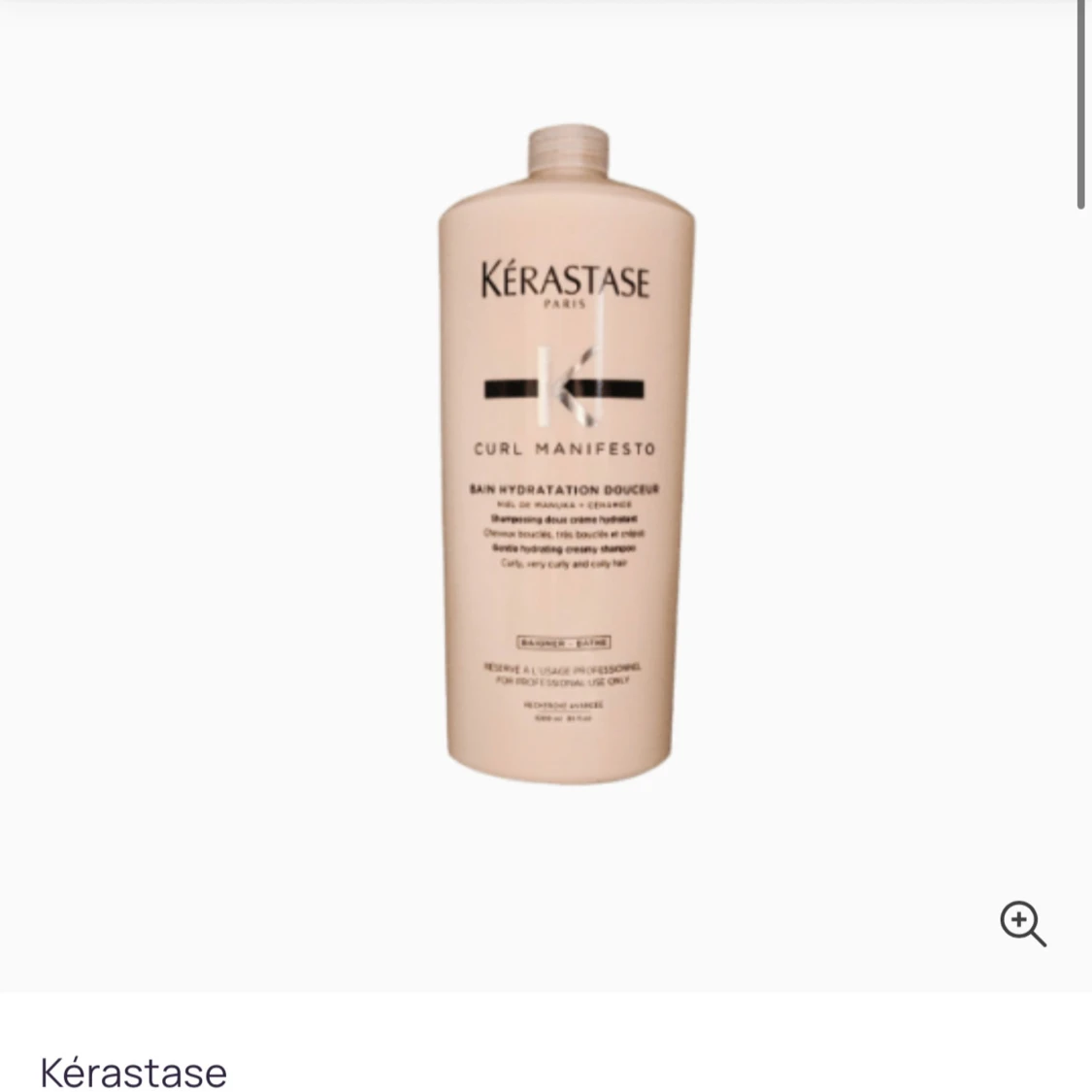 Kérastase Curl Manifesto Shampoo