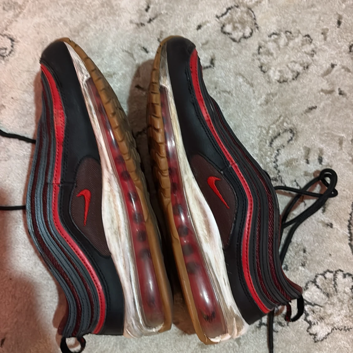 Nike Air Max 97 svart/röd sneakers - 2