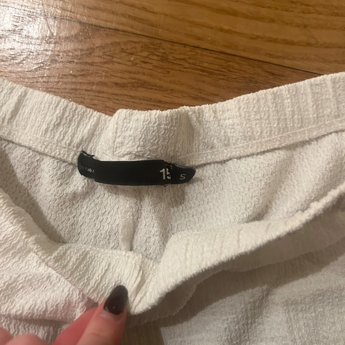 Vita linnebyxor från 15 S - 1