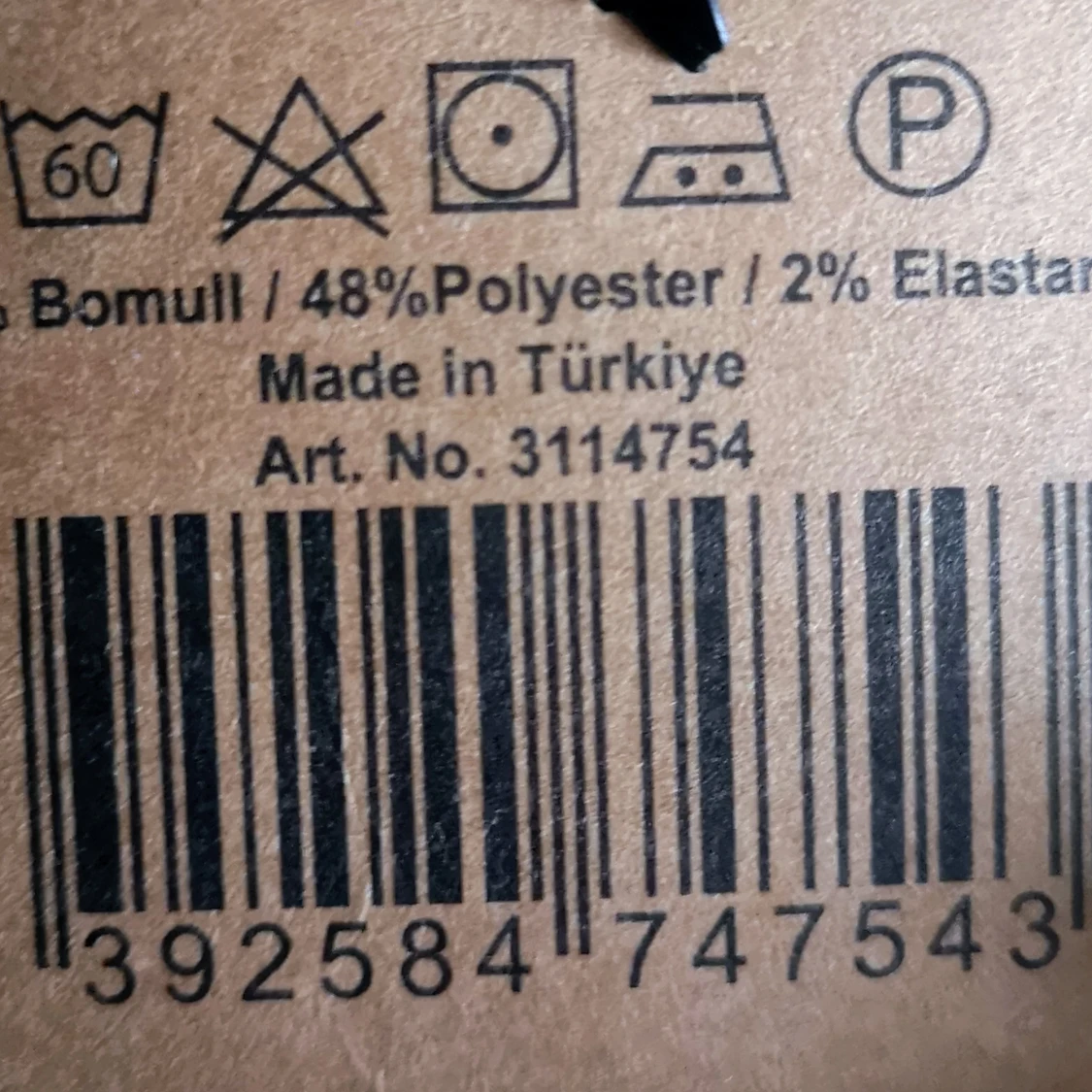 20 Par Svarta Strumpor storlek 37/40 - 2