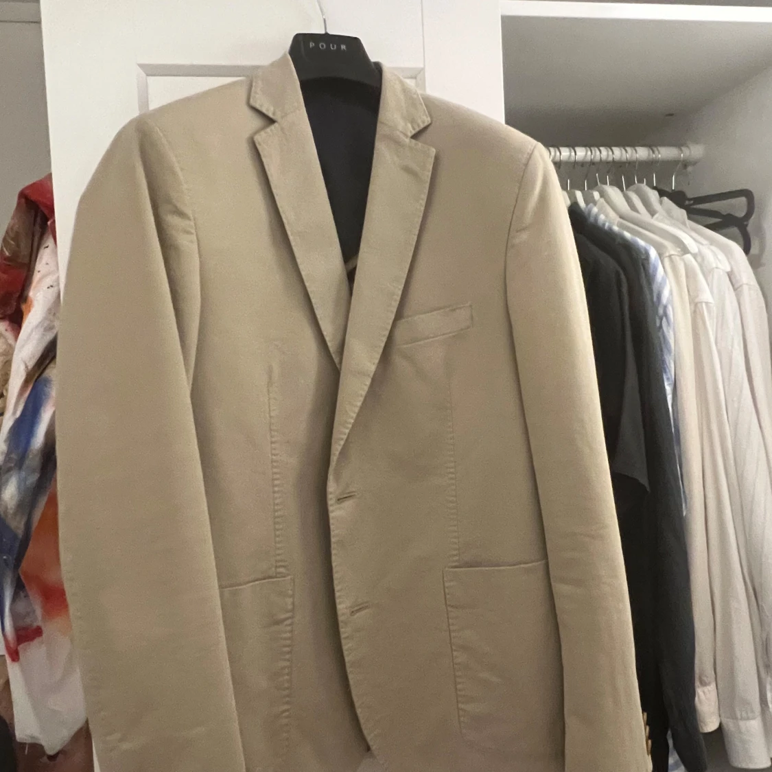 Beige kavaj från Tailor