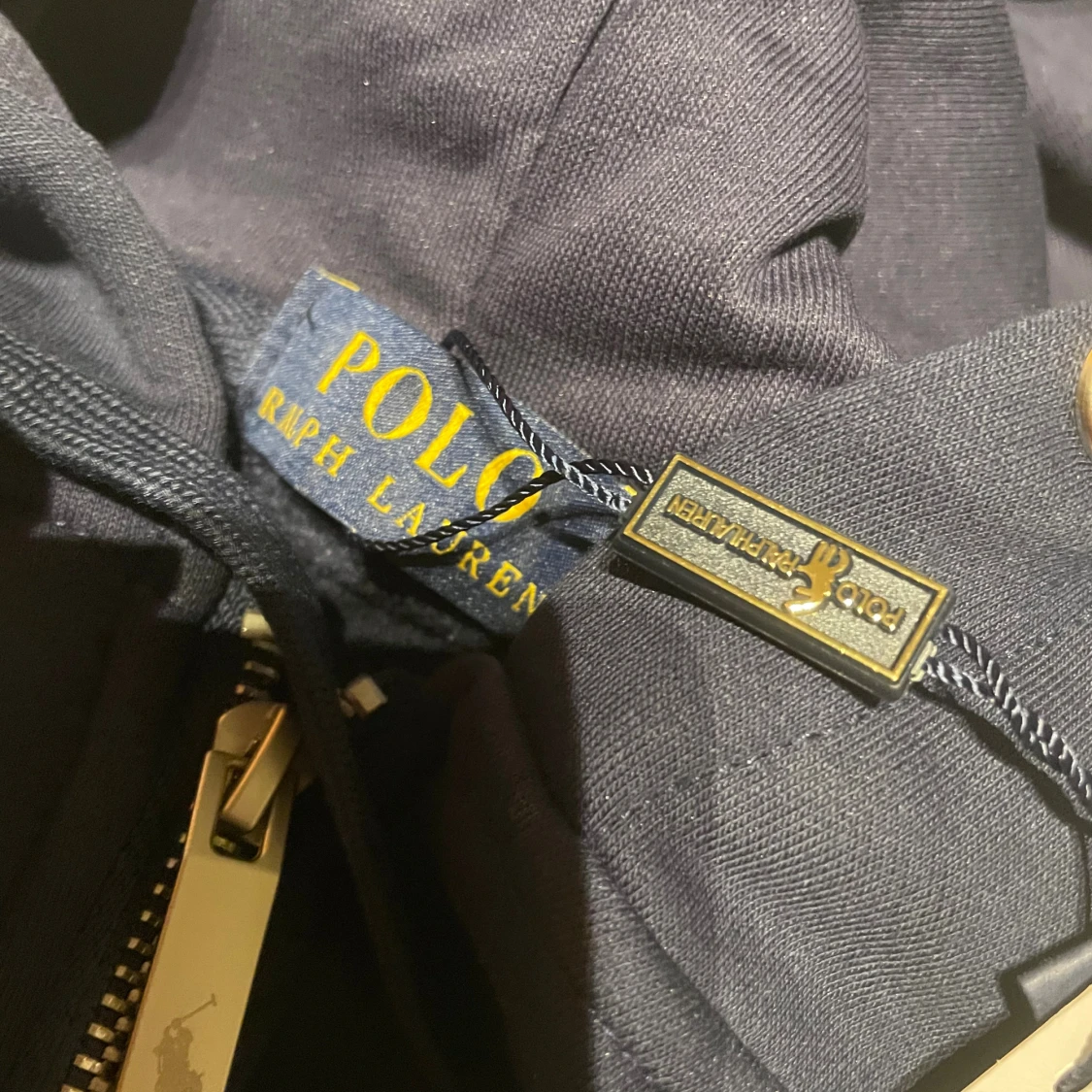 Marinblå hoodie från Polo Ralph Lauren - 3