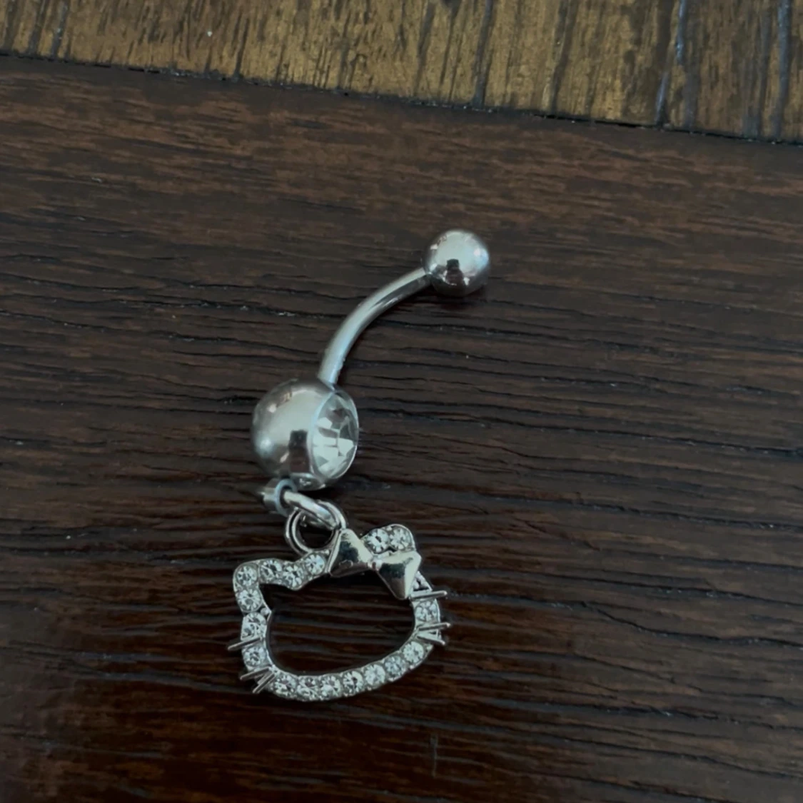 Hellokitty navel piercing  - 1