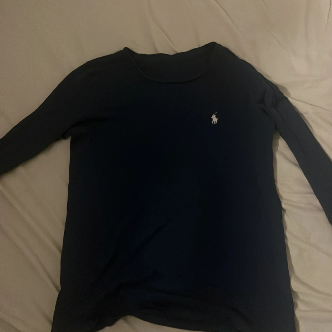 Mörkblå långärmad tröja från Ralph Lauren