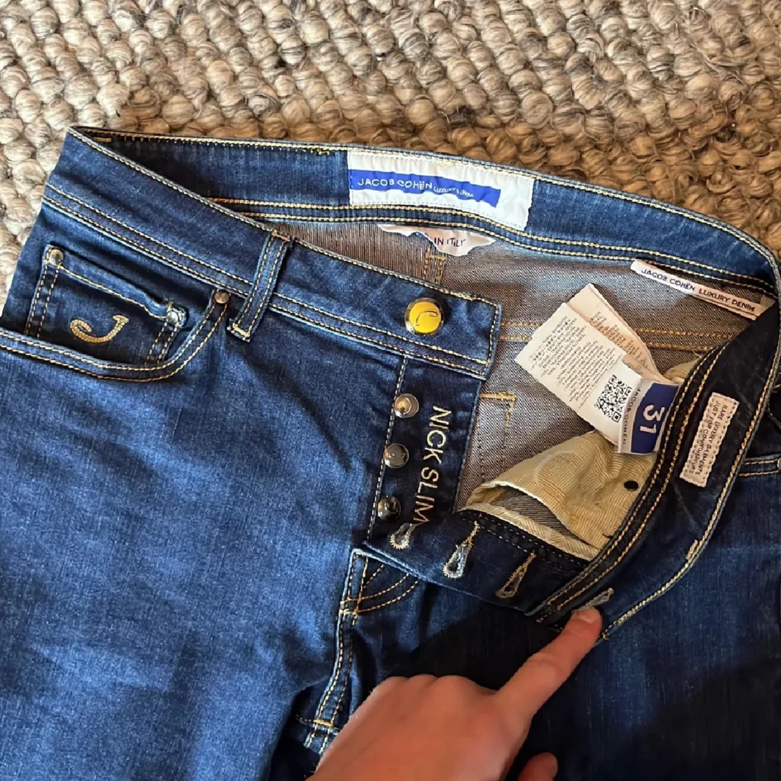 Jacob Cohën Nick Slim jeans blå - 2